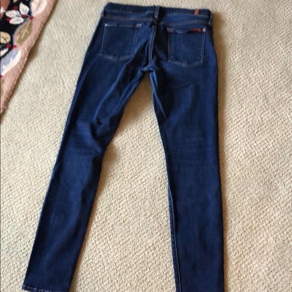 7 for all man kind skinny jeans - Picture 5 of 7